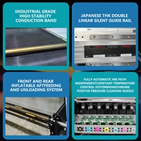 Impresora UV de Banda de Alta Precisión de 3200 mm, Máquina de Impresión Digital de 2400 dpi, Impresora UV de Banda de Grado Industrial Multiusos de Alta Velocidad