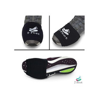 Protège-orteils pour la danse, réutilisables, antidérapants, respirants, protège-chaussures pour danseurs, chaussettes de danse pour baskets
