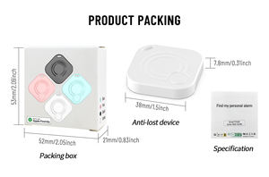 Les Vendeurs <span class=keywords><strong>De</strong></span> Alarm Tag Con GPS I-Tag Tracker Chipato Key Chain Finder Small Size GPS Locator Find My Wallet Alarm Tags - Product Image 6