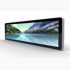 Écran LCD étiré Android en gros pour usine, affichage publicitaire large de type bande, CMS gratuit pour usage intérieur - Product Image 5