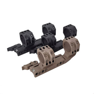 30mm 34mm Tube Aluminum Quick Release Scope Holder Tactical Double Rings QD Cantilever Hunting Mount accessory Conjoined <b>bracket</b> - Product Image 2