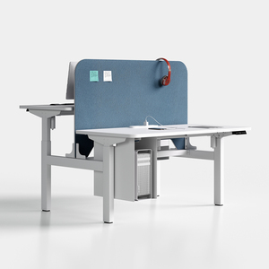 Thông Minh Hiện Đại <span class=keywords><strong>Modular</strong></span> Nội Thất Văn Phòng Hệ Thống Điện Chiều Cao Có Thể Điều Chỉnh Nhà Văn Phòng Bàn Và Máy Trạm - Product Image 2