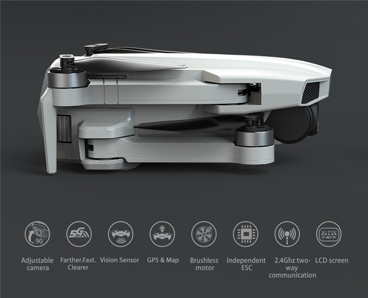 NEW MJX BUGS 19 B19 4K GPS Drone With 4K Ultra HD Camera EIS 5G Wifi FPV 245g Weight Brushless RC Quadcopter Dron Pocket Drones