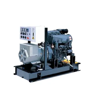 3 cylinder engine 30kva air cooled open or soundproof diesel generator for sale