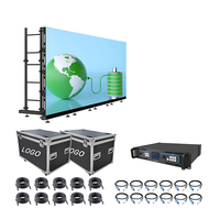Pantalla LED de Fácil Instalación P2.6 2.9 P3.91 7680HZ para Alquiler, Video Wall, Telón de Fondo para Eventos, Panel de Visualización Interior y Exterior para Escenarios de Conciertos