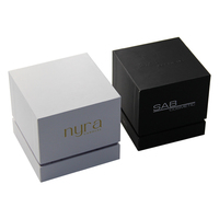 Bougies de Noël carrées noires personnalisées de qualité supérieure dans une boîte cadeau, emballage en papier de luxe, boîte d'emballage pour bougie de 8 oz pour pot à bougie