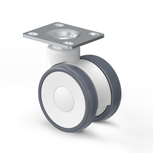 Aus gezeichnete Hoch leistungs rollen Polyurethan Industrie rollen Bürostuhl Full Size Stem Rollen 2,5" - Product Image 3