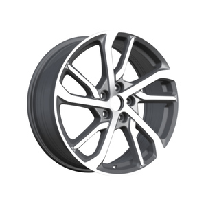 18inch 7.5J 5x108 Car Hub Multi <b>Spoke</b> Cast <b>Wheel</b> Gunmetal Full Paint <b>Wheels</b> for - Product Image 1
