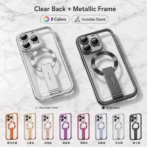 Funda Magnética Antigolpes para <span class=keywords><strong>iPhone</strong></span> 13 14 15 16 17, Híbrida de TPU y PC, Protección Contra Caídas, Delgada, Suave y Antipolvo - Product Image 4