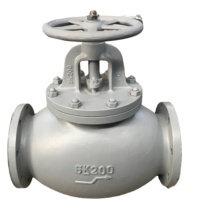 Vannes à soupape en fonte JIS F7305 pour navires