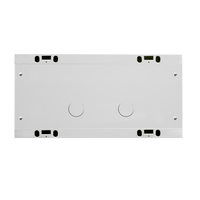 Armoire réseau murale 6U, porte en maille 19 pouces, coffret de serveur, équipement de commutation informatique ventilé, 2U 4U en stock, protection IP20