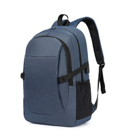 Logo brodé personnalisé 2025 Sac à dos tendance unisexe portable rechargeable par USB Sac à dos pour ordinateur portable professionnel Oxford