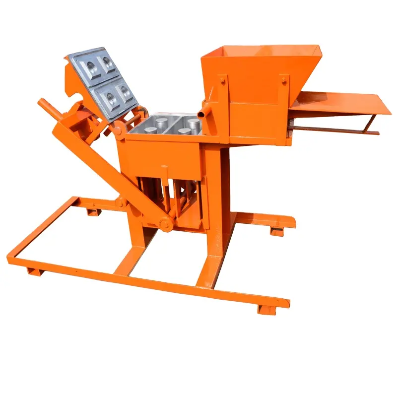 Factory sale qmr2-40 manual Press lego clay brick making machine for sale uk