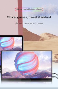 15.6 inch màn hình di động FHD 1920*<span class=keywords><strong>1080P</strong></span> chơi game 15.6 "<span class=keywords><strong>LCD</strong></span> màn hình hiển thị cho máy tính xách tay điện thoại PC chuyển đổi PS4 ps5 Xbox MacBook Gamer - Product Image 6