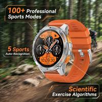 Direktverkauf ab Werk K67A Robuste Smartwatch mit Eingebautem GPS 1,43" AMOLED-Display IP68 Taschenlampe Fitness-Tracker