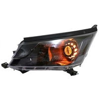 Pour Toyota HiAce Série 300, Phare Laser 12V, Kit de Rénovation, Feux de Jour LED Noirs, Double Faisceau, Compatible OE 81130