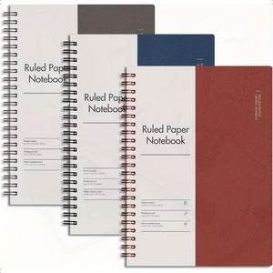 สมุดปกแข็งพลาสติก A5หนาสำหรับผู้หญิงสมุดโน้ตแบบเกลียวสำหรับใส่ไปทำงานและไปโรงเรียน - Product Image 1