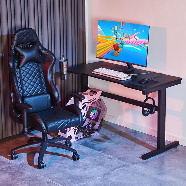 Best Gaming Desk Office Computer Table with Anti-scratch MDF & Metal Surface for Gaming