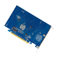 Carte d'extension PEX88096 PCIe 4.0 X16 8654 SFF SlimSAS haute vitesse pour GPU et adaptateur de commutateur de stockage NVMe pour serveurs – En stock