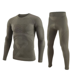 DF ESDY 9 Sous-vêtements thermiques sans couture en nylon pour sports de plein air, combinaison de ski, vêtements de yoga, extensibles, épaissis, chauds, vêtements d'automne - Product Image 5