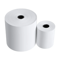 Papier thermique pour reçus 80x80mm, rouleau de papier thermique 80x80 57x50 pour machine à fax, rouleau de papier thermique pour caisse enregistreuse