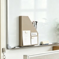 Caja Magnética para Almacenamiento de Archivos, Montable en Puerta y Pared, de un Solo Nivel, con Adsorción Magnética para Refrigerador