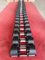 Haltères réglables de gymnastique à domicile de qualité supérieure 20kg 32kg poignée à réglage rapide ensemble d'haltères réglables