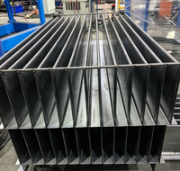 Plaque de radiateur de refroidissement pour transformateur immergé dans l'huile, forte dissipation thermique pour transformateur de puissance MV/HV jusqu'à 220 kV, OEM