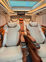 Kit de conversion intérieur de luxe pour Mercedes Vito V-Class W447, 7 places, sièges VIP, canapé-lit pliable, téléviseur au plafond, fabrication OEM