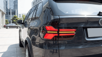 Luces Traseras LED Completas CREULI, Estilo Secuencial Nuevo, Ahumadas, Plug and Play, Luz de Freno Trasera Dinámica, Autopartes para BMW X5 E70 07-13