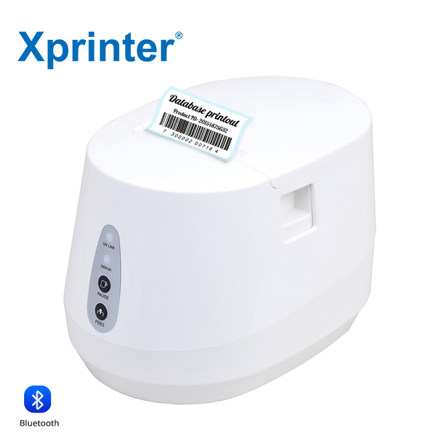 Xprinter XP-237B 2inch Desktop Direct Thermal Label Printer Impresora Etiquetas Small Barcode Label Printer