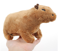 Offre Spéciale Capybara peluche personnalisé animal en peluche drôle enfants jouets en gros manufacture