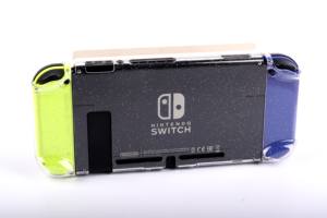 Factory <span class=keywords><strong>Star</strong></span> Light Design Clear Glitter Cover Anti-Scratch Bling Funda protectora para Nintendo para Switch Dock-able Game - Product Image 2