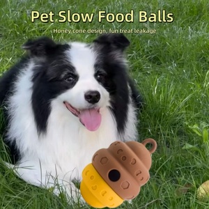 Nouveau jouet à mâcher en silicone nid d'abeille pour <span class=keywords><strong>chien</strong></span> et chat, pour l'entraînement, la dentition et le soulagement de l'ennui - Product Image 1
