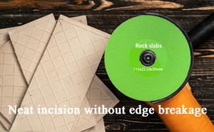 Juego <span class=keywords><strong>de</strong></span> 3 piezas <span class=keywords><strong>de</strong></span> <span class=keywords><strong>discos</strong></span> <span class=keywords><strong>de</strong></span> corte <span class=keywords><strong>de</strong></span> <span class=keywords><strong>pizarra</strong></span> ultrafinos <span class=keywords><strong>de</strong></span> 4,5 pulgadas adecuados para amoladoras angulares utilizadas para cortar y moler cerámica mármol - Product Image 3