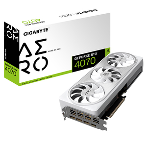 การ์ดจอ GeForce RTX 4070 AERO OC 12G มือสอง พร้อมหน่วยความจำ GDDR6X และระบบระบายความร้อน WINDFORCE การ์ดจอ GIGABYTE มือสอง - Product Image 4