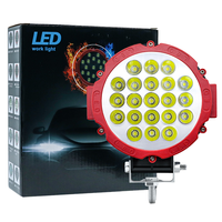 Ltleap 7 pouces Super lumineux 72W Blanc naturel LED Lumière de travail Éclairage auxiliaire Projecteur Véhicules tout-terrain Ingénierie Automobile