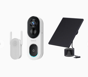 BotsLab Video DoorBell Elite R810SE Kit Solar Powered Smart <b>Door</b> Phone 2K Resolution IP66 Weatherproof Touchscreen Display Solar - Product Image 6