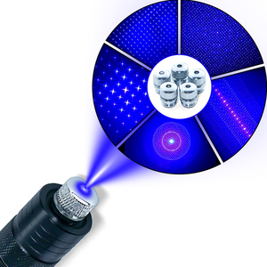 Puntero Láser Azul con Cabezal de Función <span class=keywords><strong>5</strong></span> en 1 |   Luz Azul Precisa para Apuntar con Precisión en Exteriores - Product Image 5