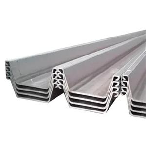 Китайский производитель: Высококачественные стальные шпунтовые сваи U- и Z-образной формы, профили по стандарту ASTM для строительства, в продаже - Product Image 2