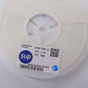 Whole Sale RR2012 0805L7874FT 0805 2012 Resistors Chip Resistors SMD Resistors 7.87Mohm 1% 1/8W Thick Film Resistor - Product Image 1