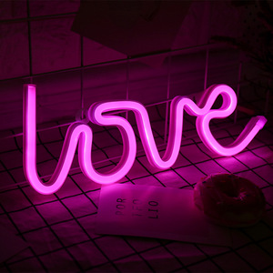 Lampe néon Flamingo, alimentée par USB ou piles, veilleuse LED, lampe de table, décoration murale pour chambre à coucher - Product Image 4