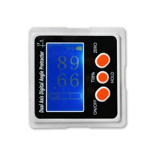 เครื่องมือวัดมุมดิจิทัลสองแกนขนาดเล็ก,เครื่องมือวัดองศาดิจิทัลเครื่องมือวัดองศาพร้อมกล่องวัดระดับดิจิทัลแบ็คไลท์พร้อมแม่เหล็ก - Product Image 3