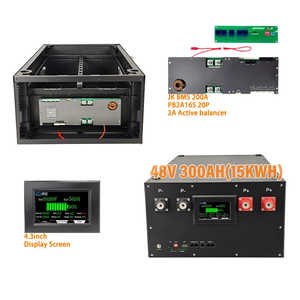 Caja/caja de batería DIY con inversor BMS para 16S 48V 16S 280AH 304AH Paquete de batería con dispositivo de batería de compresión - Product Image 1