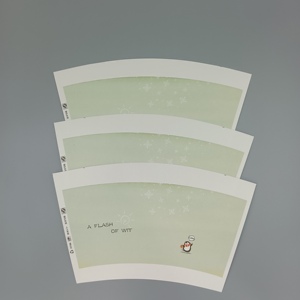 พัดกระดาษรีไซเคิลแบบหนาพิเศษ พร้อมวัสดุทำถ้วยกระดาษแบบกำหนดเองได้ - Product Image 4