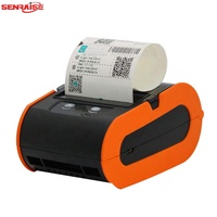 Stok produk baru Mini saku portabel nirkabel blue-gigi 80mm stiker Thermal Printer Resi Mobile Pos untuk perjalanan