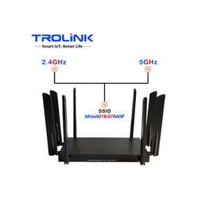 Router WiFi outlet pabrik IEEE802.11.b/g/n/ax jaringan kecepatan tinggi AX1800Mpbs 4G 5G Router WiFi