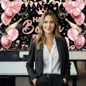 Bannière de fête pour la Journée du <span class=keywords><strong>patron</strong></span>, décorations pour femmes, bannière de fond internationale, Boss Lady, Boss Ever, décorations de fête - Product Image 3