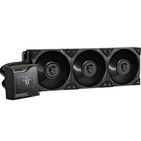 MSI MEG CORELIQUID S360 360 Radiador enfriador de agua de CPU integrado Soporte de enchufe AMD AM4/FM2 +/FM2/FM1/AM3 +/AM3/AM2 +/AM2