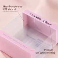 Boîte de présentation en PVC transparent de qualité supérieure, non toxique et inodore, pour emballage, fournisseur chinois